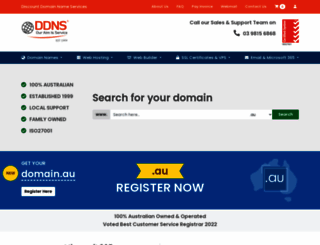 ddns.com.au screenshot