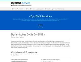 ddnss.de screenshot