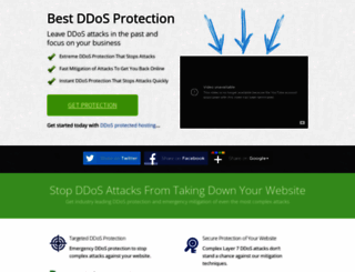 ddosattackprotection.org screenshot