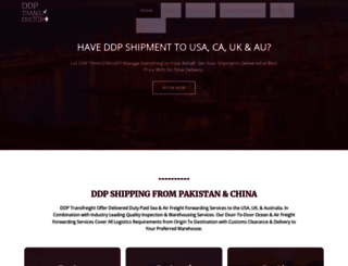ddptransfreight.com screenshot