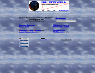 ddr-luftwaffe.de screenshot