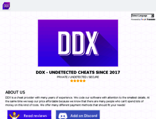 ddx-cheat.xyz screenshot