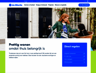 de-alliantie.nl screenshot