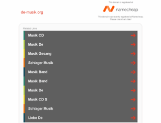 de-musik.org screenshot