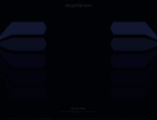 de-portal.com screenshot