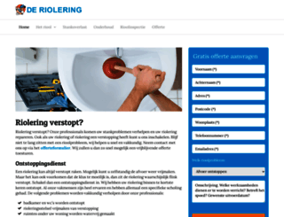 de-riolering.nl screenshot