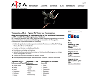 de.aida-dancer.de screenshot