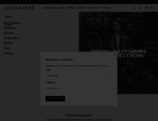 de.allsaints.com screenshot