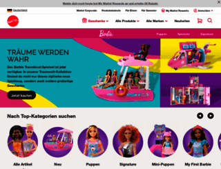 de.barbie.com screenshot