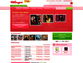 de.blingee.com screenshot
