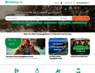 de.camping-and-co.com screenshot