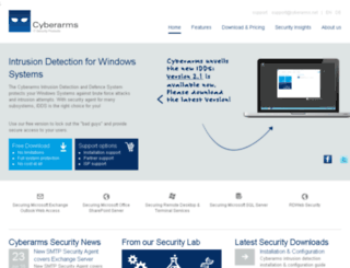 de.cyberarms.net screenshot