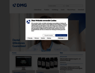 de.dmg-dental.com screenshot