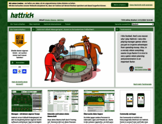de.hattrick.org screenshot