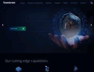 de.kontron.com screenshot