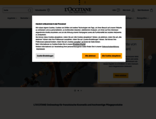 de.loccitane.com screenshot