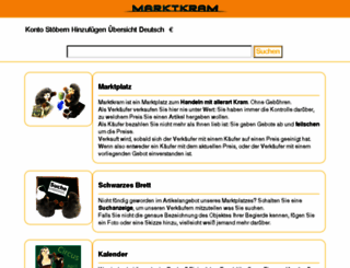 de.marktkram.org screenshot