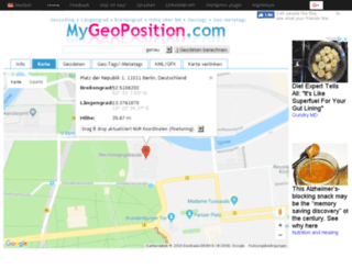 de.mygeoposition.com screenshot