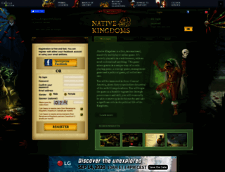 de.nativekingdoms.com screenshot