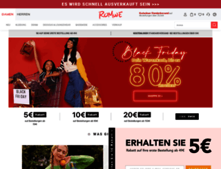 de.romwe.com screenshot