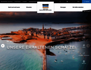 de.saint-malo-tourisme.com screenshot
