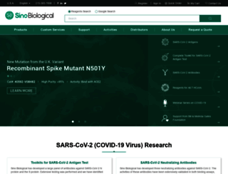 de.sinobiological.com screenshot