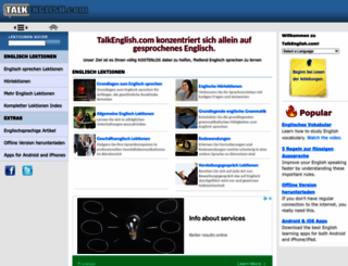 de.talkenglish.com screenshot