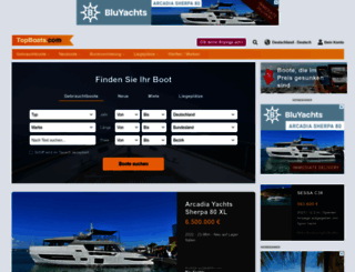 de.topboats.com screenshot