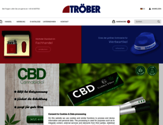 de.troeber.com screenshot