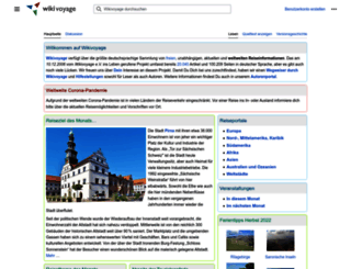 de.wikivoyage.org screenshot