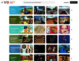 de.y8.com screenshot