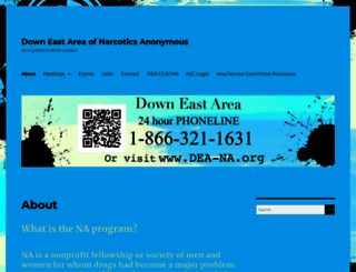 dea-na.org screenshot