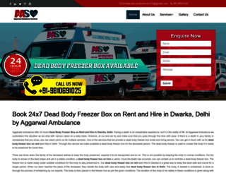 deadbodyfreezerbox.in screenshot
