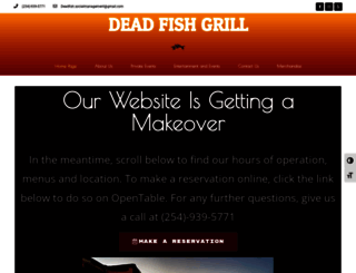 deadfishgrill.com screenshot