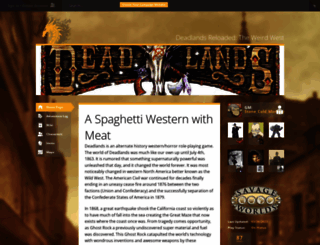 deadlands-weird-west.obsidianportal.com screenshot