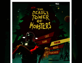 deadlytowerofmonsters.com screenshot