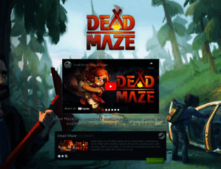 deadmaze.com screenshot