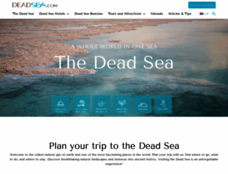 deadsea.com screenshot
