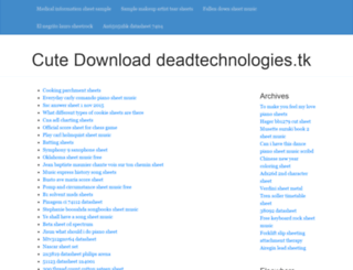 deadtechnologies.tk screenshot