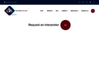 deaf-interpreter.com screenshot