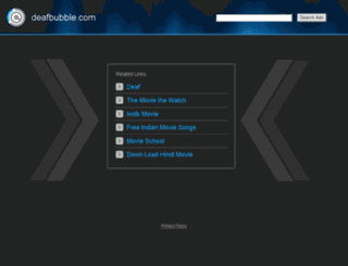 deafbubble.com screenshot