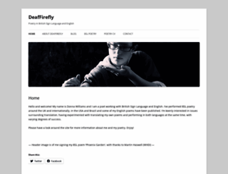 deaffirefly.com screenshot