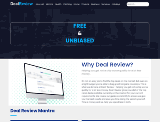 deal-review.co.uk screenshot
