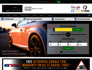 deal-tyres.co.uk screenshot