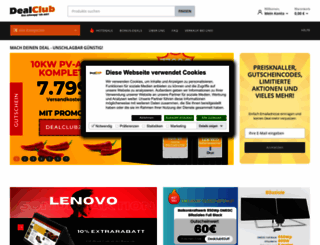 dealclub.de screenshot