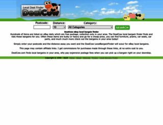 dealcow.com screenshot