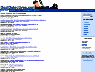 dealdetectives.com screenshot
