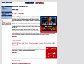 dealer-world.com screenshot