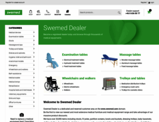 dealer.swemed.com screenshot