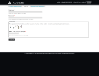 dealers.audeze.com screenshot
